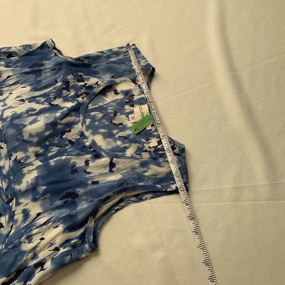 Pure DKNY sleeveless top/tunic with detachable lining 100% silk size S - Picture 11 of 13